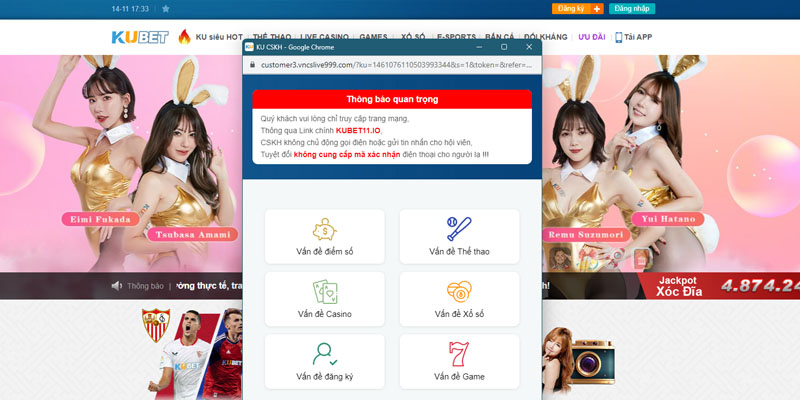 Hỗ trợ Kubet11 nhanh chóng giải quyết vấn đề về chơi game 1 Các hình thức liên hệ Hỗ trợ Kubet11 nhanh nhất