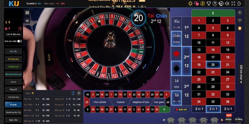 Roulette Kubet11 - Tuyệt chiêu chơi đỉnh cao để thắng lớn 2 Hướng dẫn cách chơi Roulette Kubet11 từ A đến Z